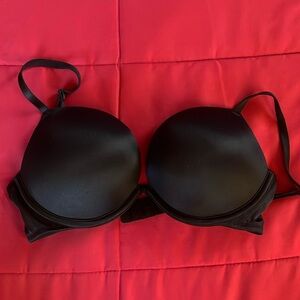 Solid Black Super Push-Up Women’s Bra